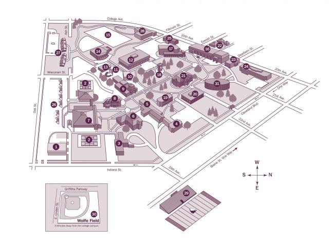 college of southern idaho map